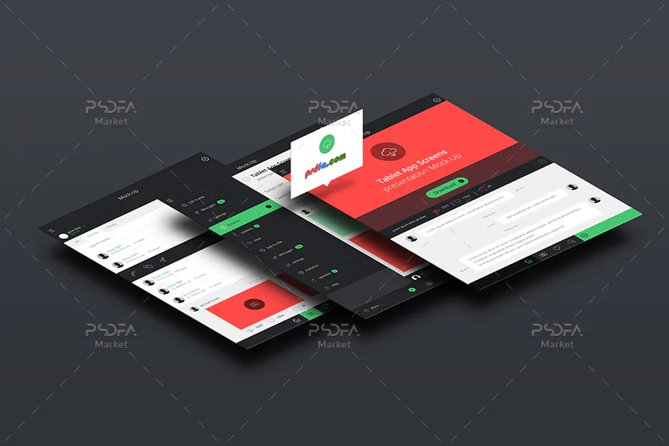 موکاپ تبلت