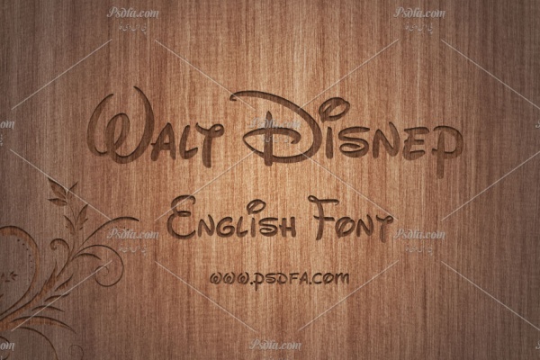 فونت والت دیزنی Walt Disney