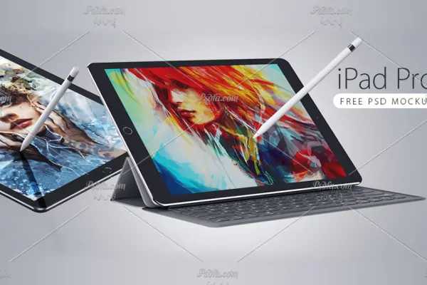 موکاپ تبلت iPad Pro - 4