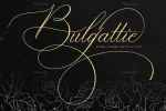 فونت انگلیسی Bulgattie - 10