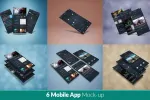 موکاپ برنامه و اپلیکیشن موبایل - 8