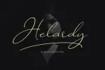 فونت انگلیسی بسیار زیبای Helardy