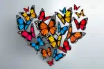 وکتور پروانه و بک گراند پروانه ای - 17 وکتور پروانه و بک گراند پروانه ای - 17