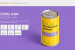 موکاپ قوطی دلستر و نوشابه - 7