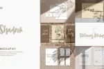 موکاپ پوستر روی دیوار - 8