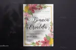 طرح لایه باز کارت دعوت عروسی - 5