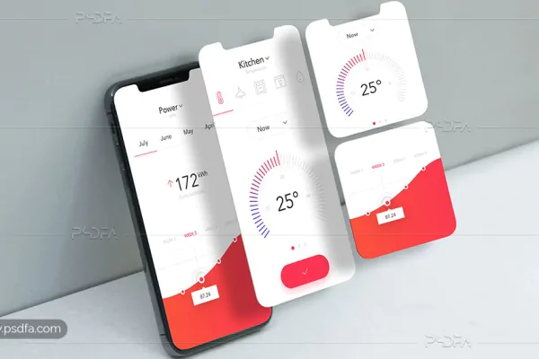 موکاپ اپ موبایل - 8