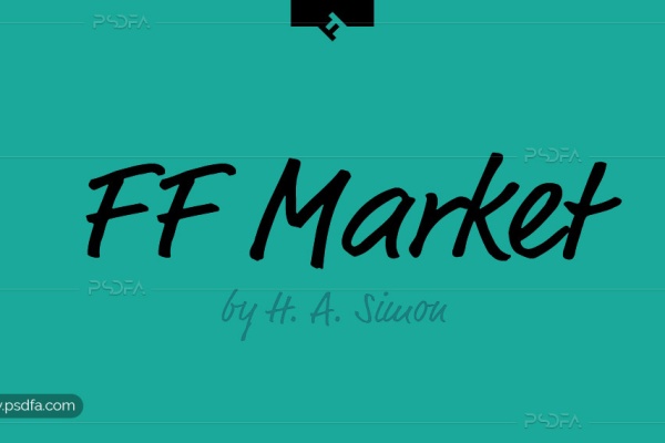 فونت انگلیسی FF Market