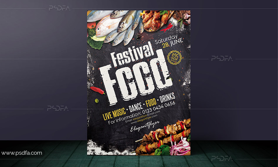 پوستر جشنواره های غذایی