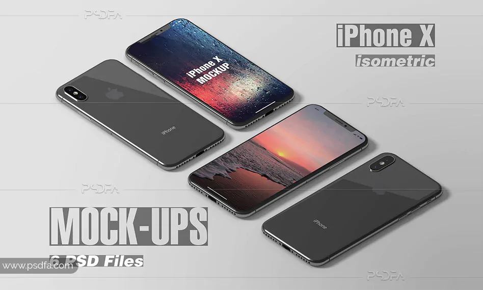 موکاپ iPhone X