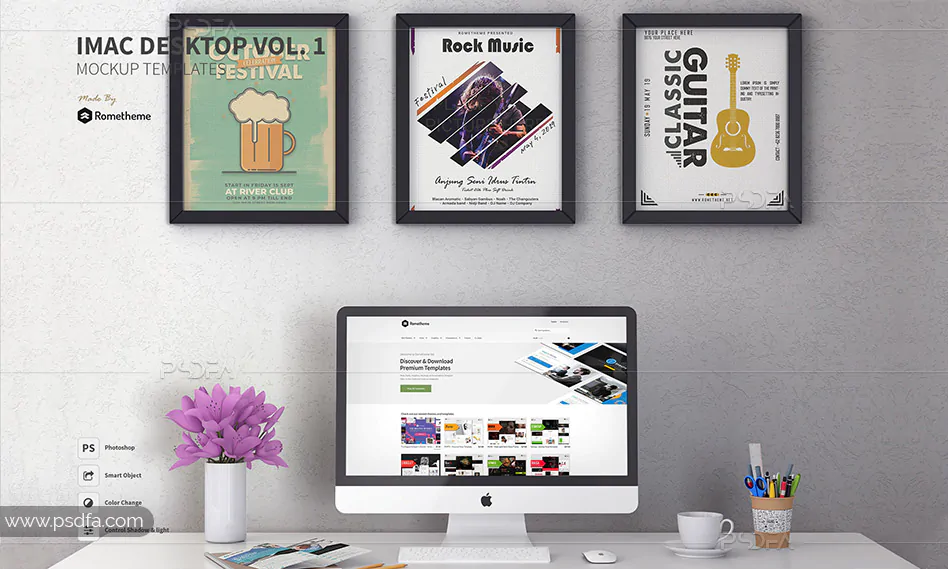 موکاپ iMac