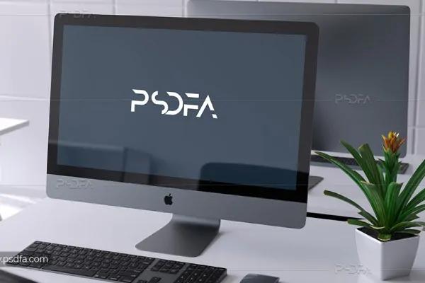 موکاپ اسکرین آی مک پرو – iMac Pro Mockup