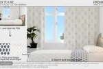 موکاپ پرده و ملحفه - 11