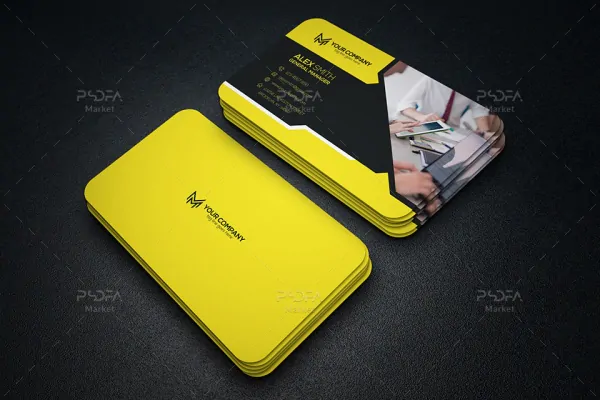 فایل لایه‌باز کارت ویزیت شرکتی - 1