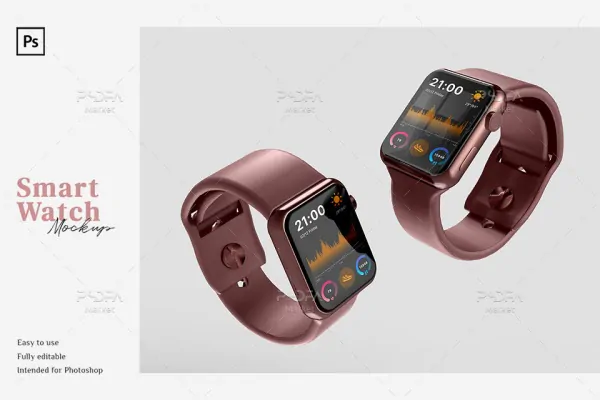 موکاپ ساعت هوشمند مچی Smart Watch Mockup