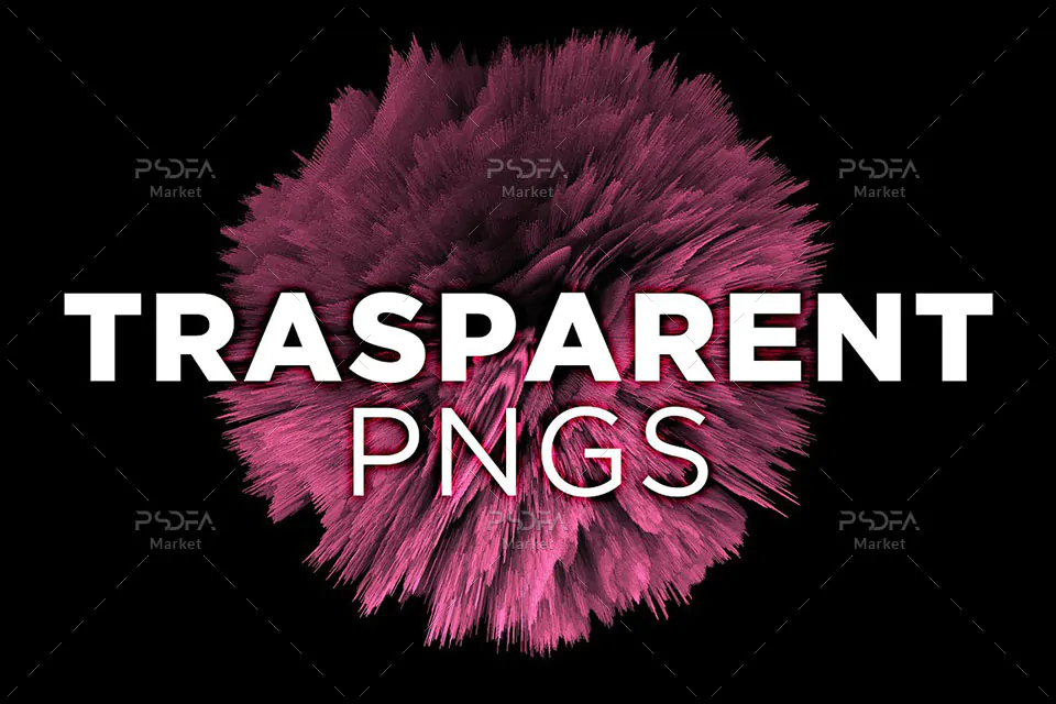 PNG بمب رنگی ترنسپرنت و بدون بک گراند مناسب برای طراحی |🔥کد فایل 43764