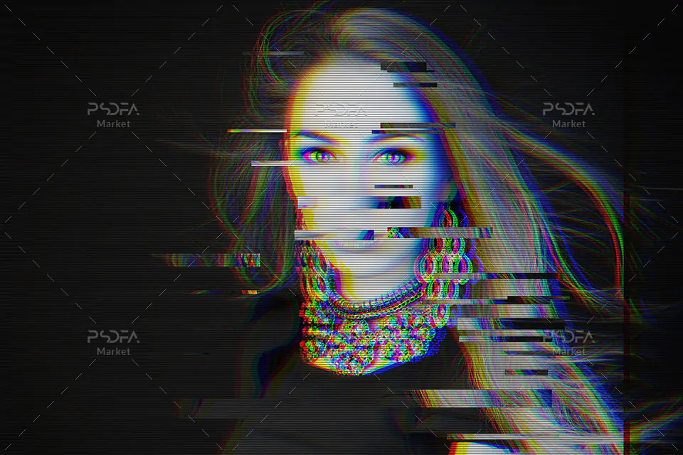 افکت گلیچ Glitch - 2 افکت گلیچ Glitch - 2