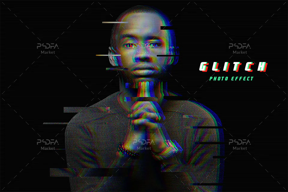 افکت گلیچ Glitch افکت گلیچ Glitch