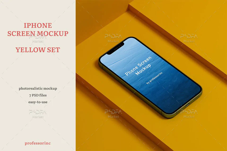 موکاپ گوشی iPhone