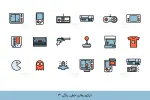آیکون بازی و گیم قدیمی - 10