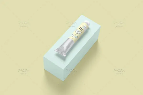 موکاپ تیوب رنگ نقاشی برای فتوشاپ Paint Tube Mockups