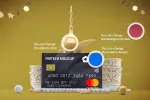 موکاپ کارت بانکی عابر بانک و کردیت کارت - 15