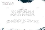 لوگو فونت تکنیکال و توخالی Nova - 6 لوگو فونت تکنیکال و توخالی Nova - 6