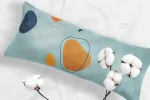 موکاپ بالش و کوسن با گل و بوته تزئین شده
