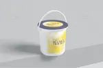 موکاپ سطل ماست و لبنیات پلاستیکی دسته دار - 7 موکاپ سطل ماست و لبنیات پلاستیکی دسته دار - 7