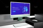موکاپ آی مک iMac بر روی سطوح - 17 موکاپ آی مک iMac بر روی سطوح - 17