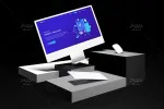 موکاپ آی مک iMac بر روی سطوح - 18 موکاپ آی مک iMac بر روی سطوح - 18