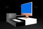 موکاپ آی مک iMac بر روی سطوح - 21 موکاپ آی مک iMac بر روی سطوح - 21