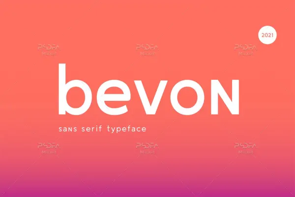 فونت سنس سریف انگلیسی Bevon - 22