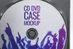 موکاپ قاب و کاور DVD - 14