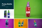 موکاپ بطری اسپری پمپی آرایشی و بهداشتی - 13