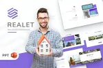 قالب پاورپوینت مشاور املاک