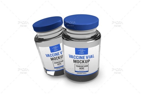 موکاپ ویال واکسن
