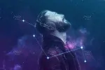 افکت هنری آسمان و کهکشان - 10