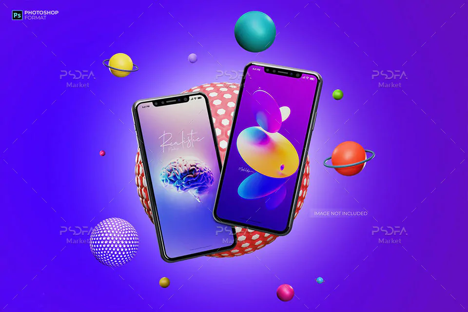 موکاپ موبایل و اسمارت فون iPhone x
