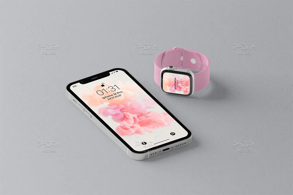 موکاپ ساعت هوشمند