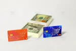 موکاپ اسکناس و کردیت کارت - 4 موکاپ اسکناس و کردیت کارت - 4