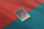 موکاپ تمبر پستی - 11