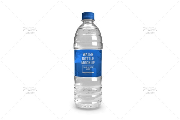 موکاپ بطری آب معدنی
