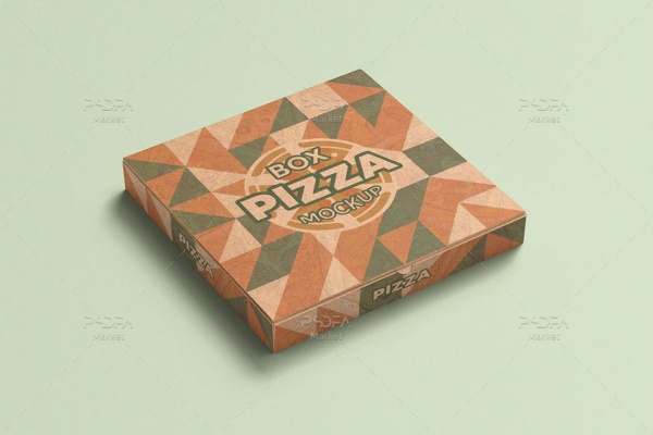 موکاپ جعبه پیتزا