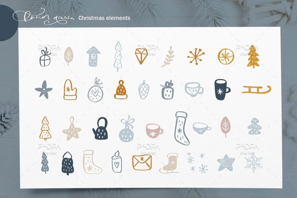 عناصر طراحی کریسمس