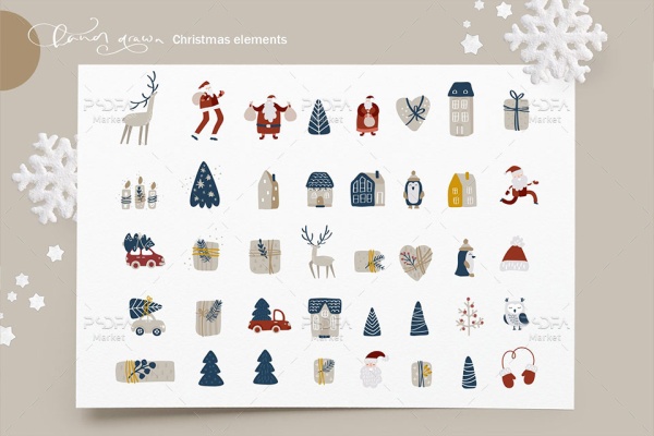 عناصر طراحی کریسمس