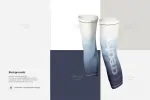 موکاپ ساق بند ورزشی پا - 10