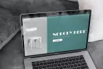 موکاپ مک بوک پرو لافت استایل