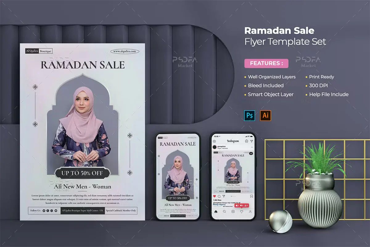 طرح تراکت فروش ماه رمضان + استوری و پست اینستاگرام طرح تراکت فروش ماه رمضان + استوری و پست اینستاگرام