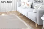 موکاپ فرش در اتاق نشیمن - 25
